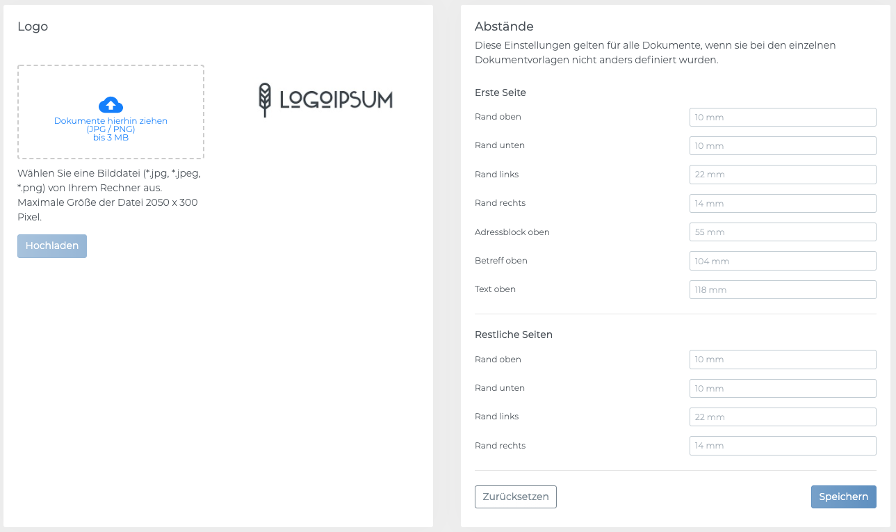 Weitere Druckdetails